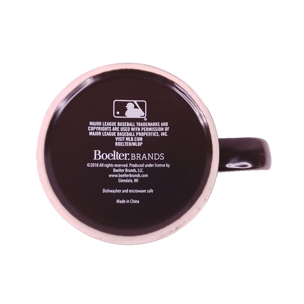 Cleveland Guardians Coffee Mug 11 oz Boelter MLB Baseball Tea Cup Black Red - Picture 6 of 6